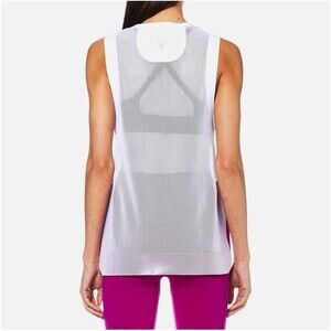LUCAS HUGH LONDON Tank Top Women XS White Blended Fab @L1